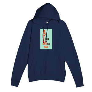 All Time Mine — funny navy unisex hoodie