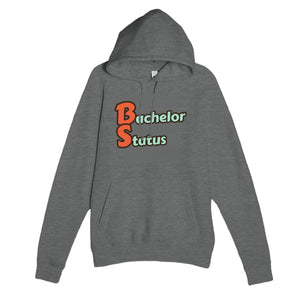 Bachelor Status — funny graphite heather unisex hoodie