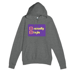 Basically Single — funny graphite heather unisex hoodie