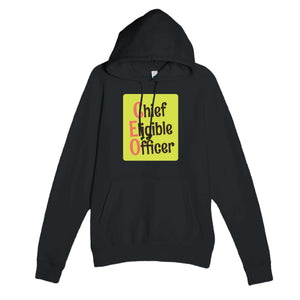 Chief Eligible Officer — funny black unisex hoodie