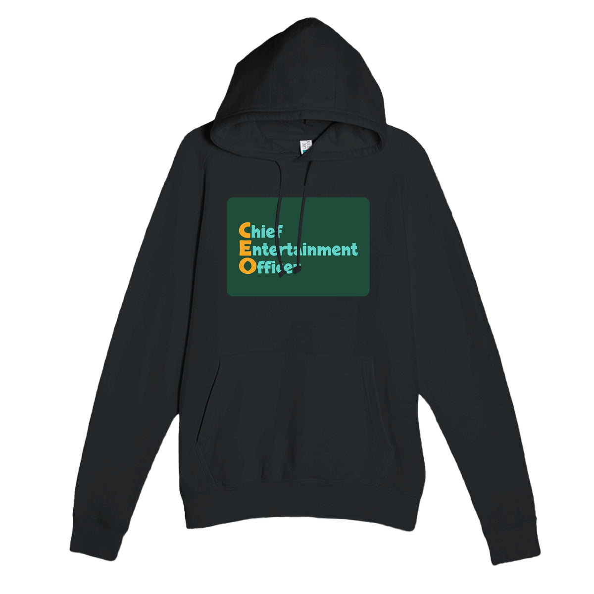 Chief Entertainment Officer — funny black unisex hoodie