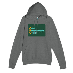 Chief Entertainment Officer — funny graphite heather unisex hoodie