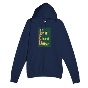 Chief Errand Officer — funny navy unisex hoodie