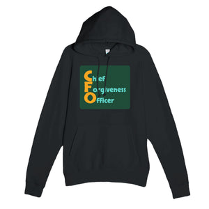 Chief Forgiveness Officer — funny black unisex hoodie