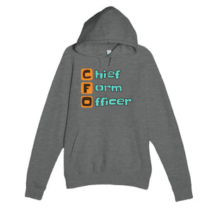 Chief Form Officer — funny graphite heather unisex hoodie