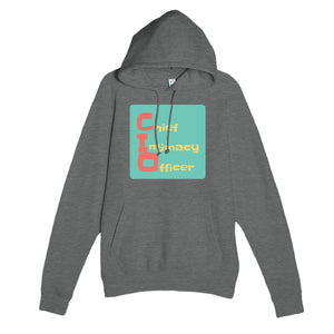 Chief Intimacy Officer — funny graphite heather unisex hoodie