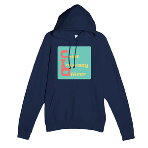 Chief Intimacy Officer — funny navy unisex hoodie