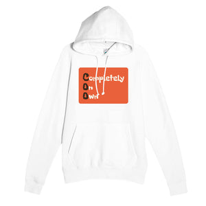 Completely On Own — funny white unisex hoodie