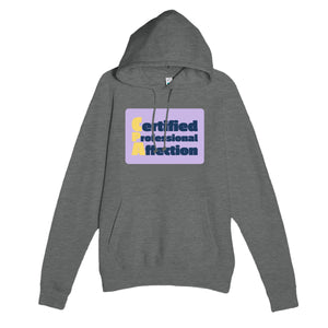 Certified Professional Affection — funny graphite heather unisex hoodie