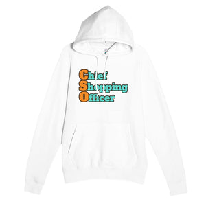 Chief Shopping Officer — funny white unisex hoodie