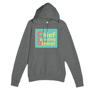 Chief Spending Officer — funny graphite heather unisex hoodie