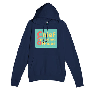 Chief Spending Officer — funny navy unisex hoodie