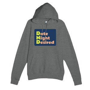 Date Night Desired — funny graphite heather unisex hoodie