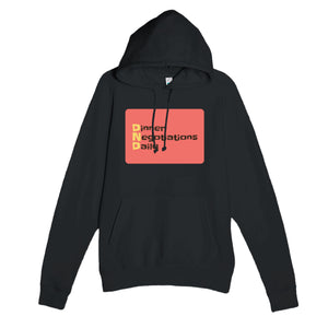 Dinner Negotiations Daily — funny black unisex hoodie