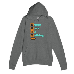 Every Boss Is Talking — funny graphite heather unisex hoodie