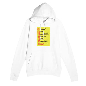 Earnings? Broke Immediately, Thanks to Dumb Acquisitions — funny white unisex hoodie