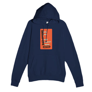Every Bonus Is Taxed, Disappears Anyway — funny navy unisex hoodie