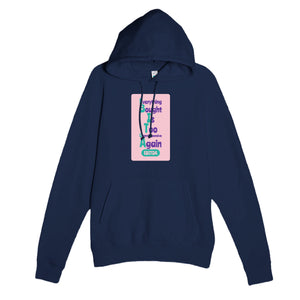Everything Bought Is Too Damn Expensive Again — funny navy unisex hoodie