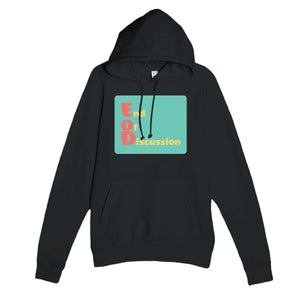 End of Discussion — funny black unisex hoodie