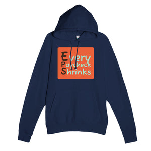 Every Paycheck Shrinks — funny navy unisex hoodie