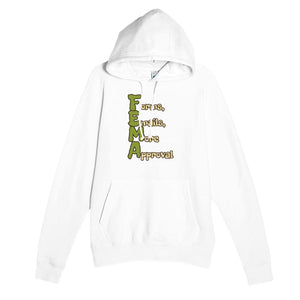 Forms, Emails, More Approval — funny white unisex hoodie
