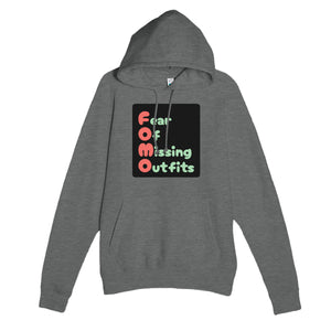 Fear Of Missing Outfits — funny graphite heather unisex hoodie