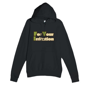 For Your Irritation — funny black unisex hoodie