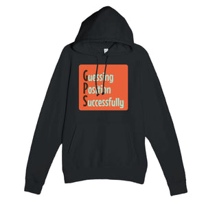 Guessing Position Successfully — funny black unisex hoodie