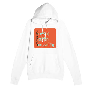Guessing Position Successfully — funny white unisex hoodie