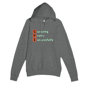 Guessing Pretty Successfully — funny graphite heather unisex hoodie