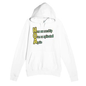 Homeownership Overcomplicated Again — funny white unisex hoodie
