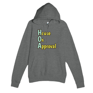 House On Approval — funny graphite heather unisex hoodie