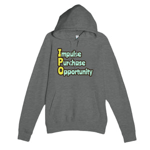 Impulse Purchase Opportunity — funny graphite heather unisex hoodie