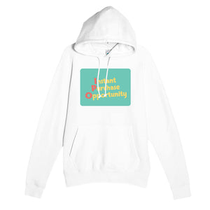 Instant Purchase Opportunity — funny white unisex hoodie