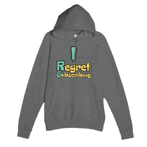 I Regret Subscribing — funny graphite heather unisex hoodie