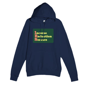 Income Reduction Service — funny navy unisex hoodie