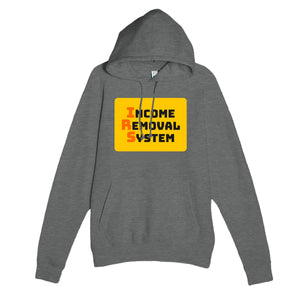 Income Removal System — funny graphite heather unisex hoodie