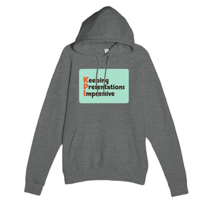 Keeping Presentations Impressive — funny graphite heather unisex hoodie