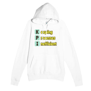 Keeping Processes Inefficient — funny white unisex hoodie