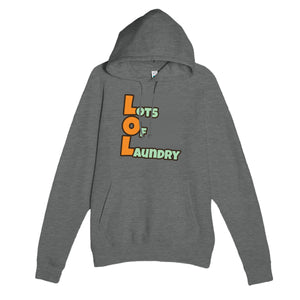 Lots of Laundry — funny graphite heather unisex hoodie