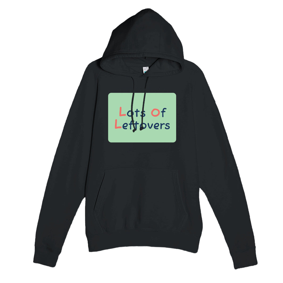 Lots of Leftovers — funny black unisex hoodie