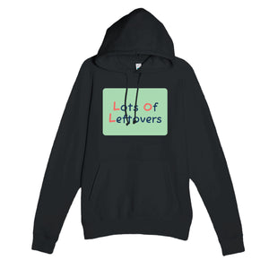 Lots of Leftovers — funny black unisex hoodie