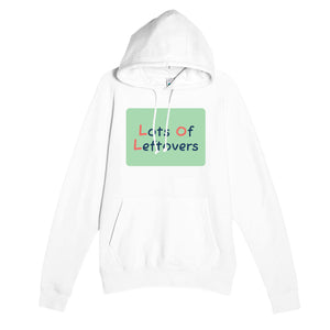 Lots of Leftovers — funny white unisex hoodie