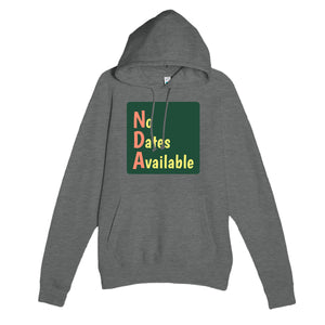 No Dates Available — funny graphite heather unisex hoodie