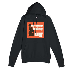 Obviously Missing Guy — funny black unisex hoodie