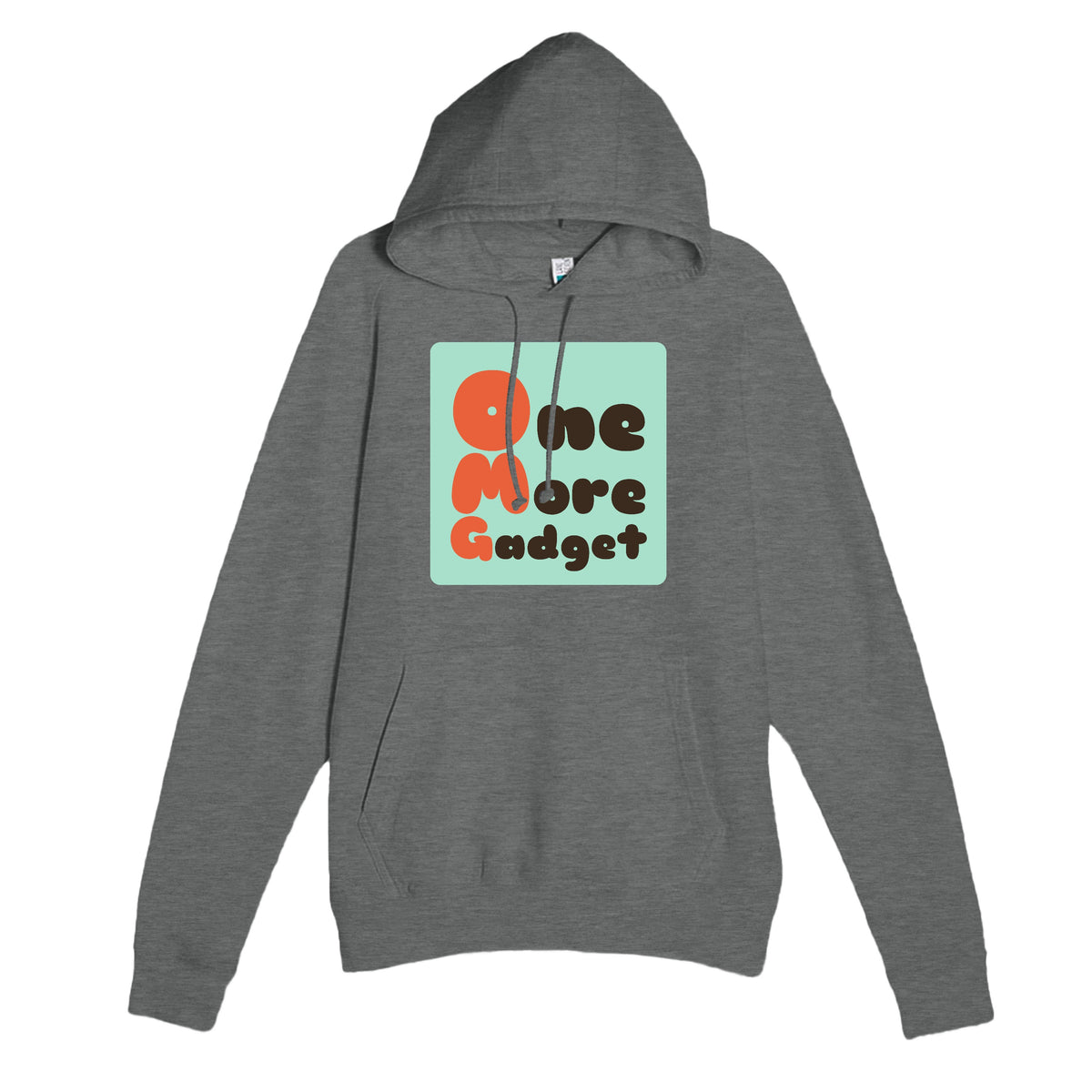 One More Gadget — funny graphite heather unisex hoodie