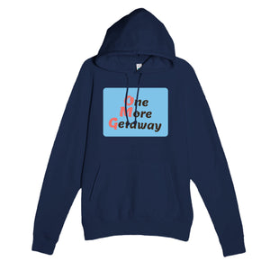 One More Getaway — funny navy unisex hoodie