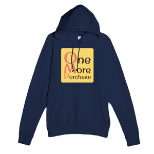 One More Purchase — funny navy unisex hoodie