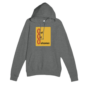 Out Of Outcomes — funny graphite heather unisex hoodie