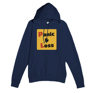 Panic & Loss — funny navy unisex hoodie